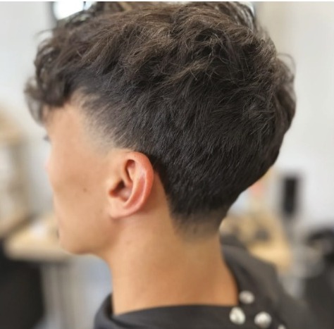Coupe homme dégradée réalisée chez Signature C.